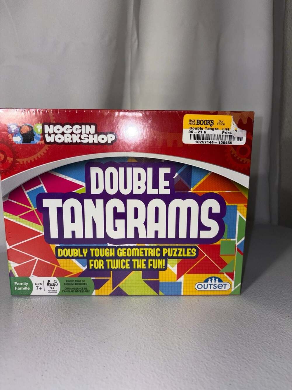 Outset Media Noggin Workshop: Double Tangrams, Tile Games - Amazon Canada, CA
